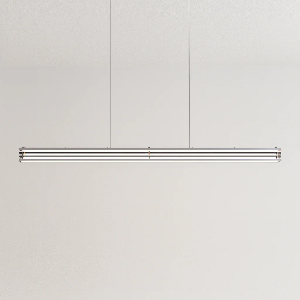 Luminária Pendente Moderno Minimalista Metal Linear LED Matiguá - Image 2