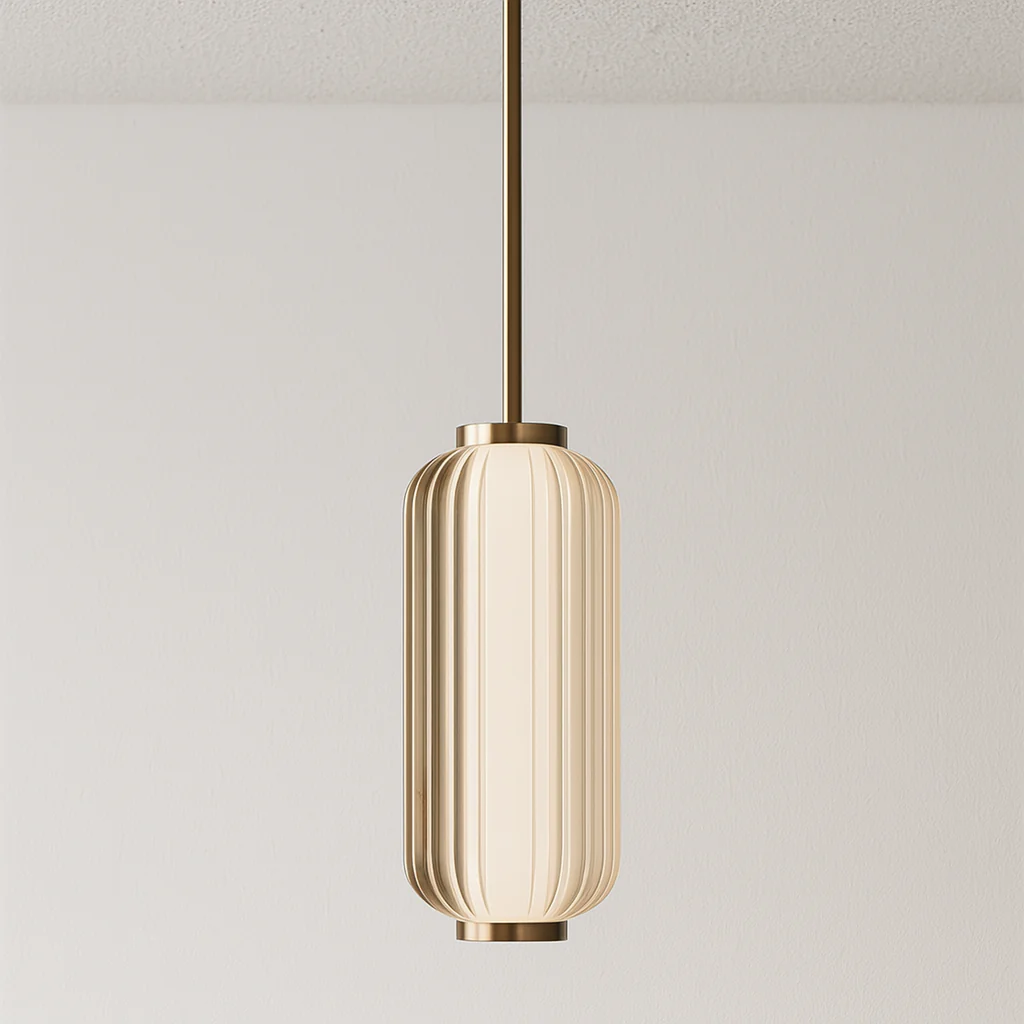 Luminária Pendente Moderno Minimalista Vidro Metal Linear LED Asher - Image 3
