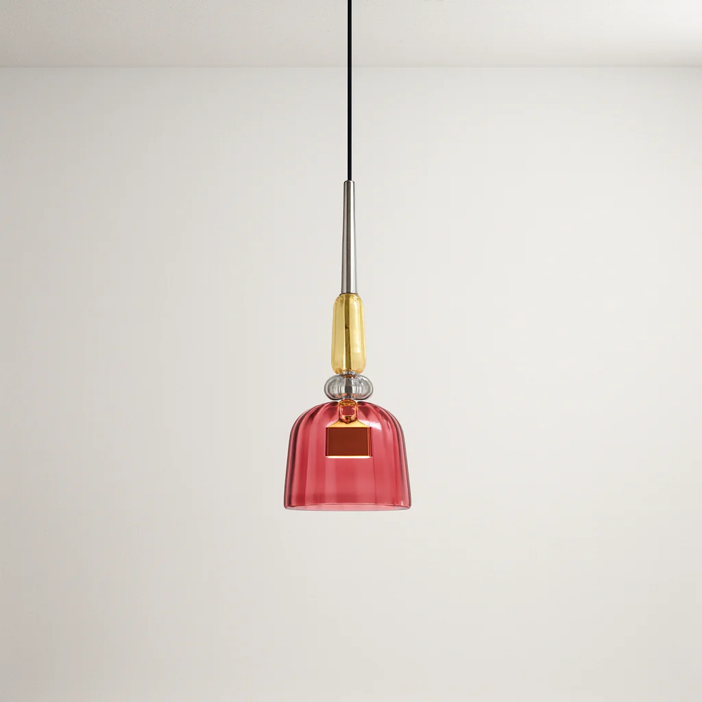Luminária Pendente Moderno Minimalista Vidro Metal LED Lumière - Image 2