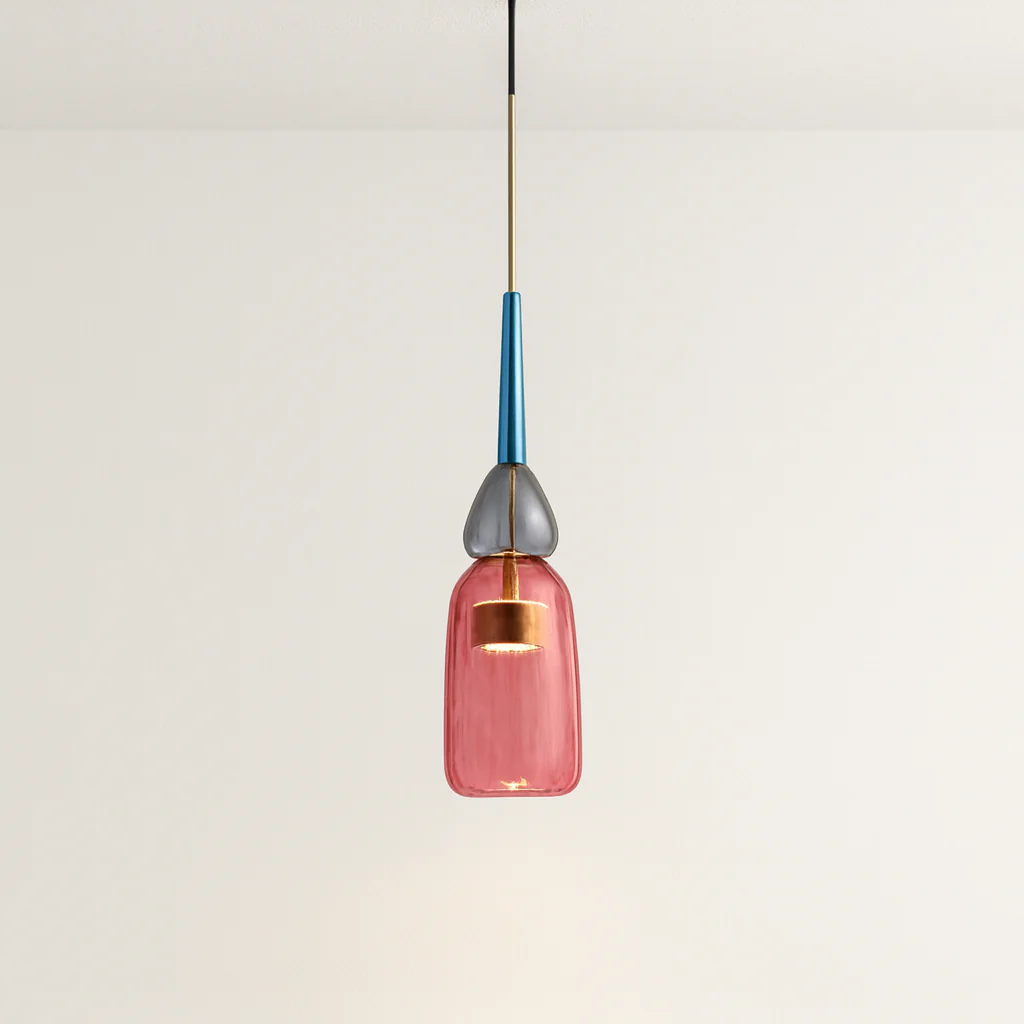 Luminária Pendente Moderno Minimalista Vidro Metal LED Lumière - Image 3