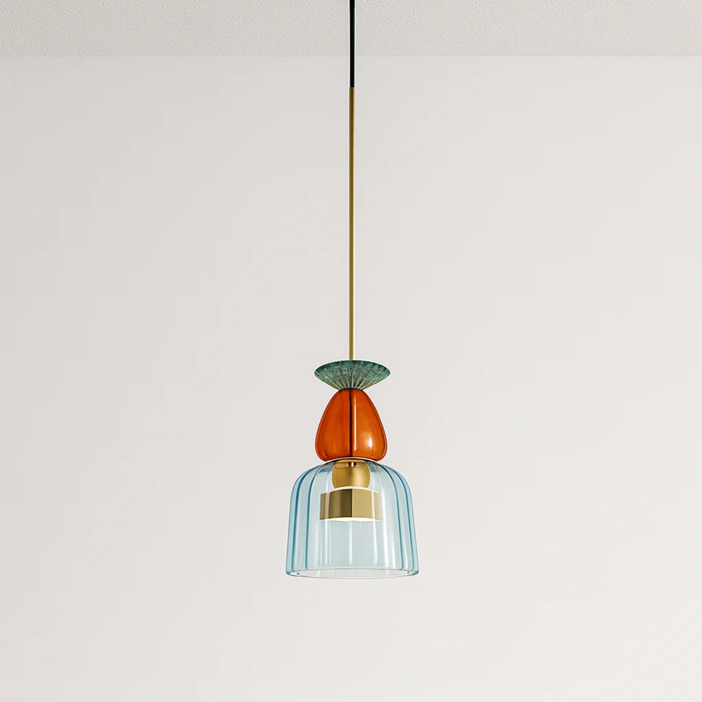 Luminária Pendente Moderno Minimalista Vidro Metal LED Lumière - Image 5