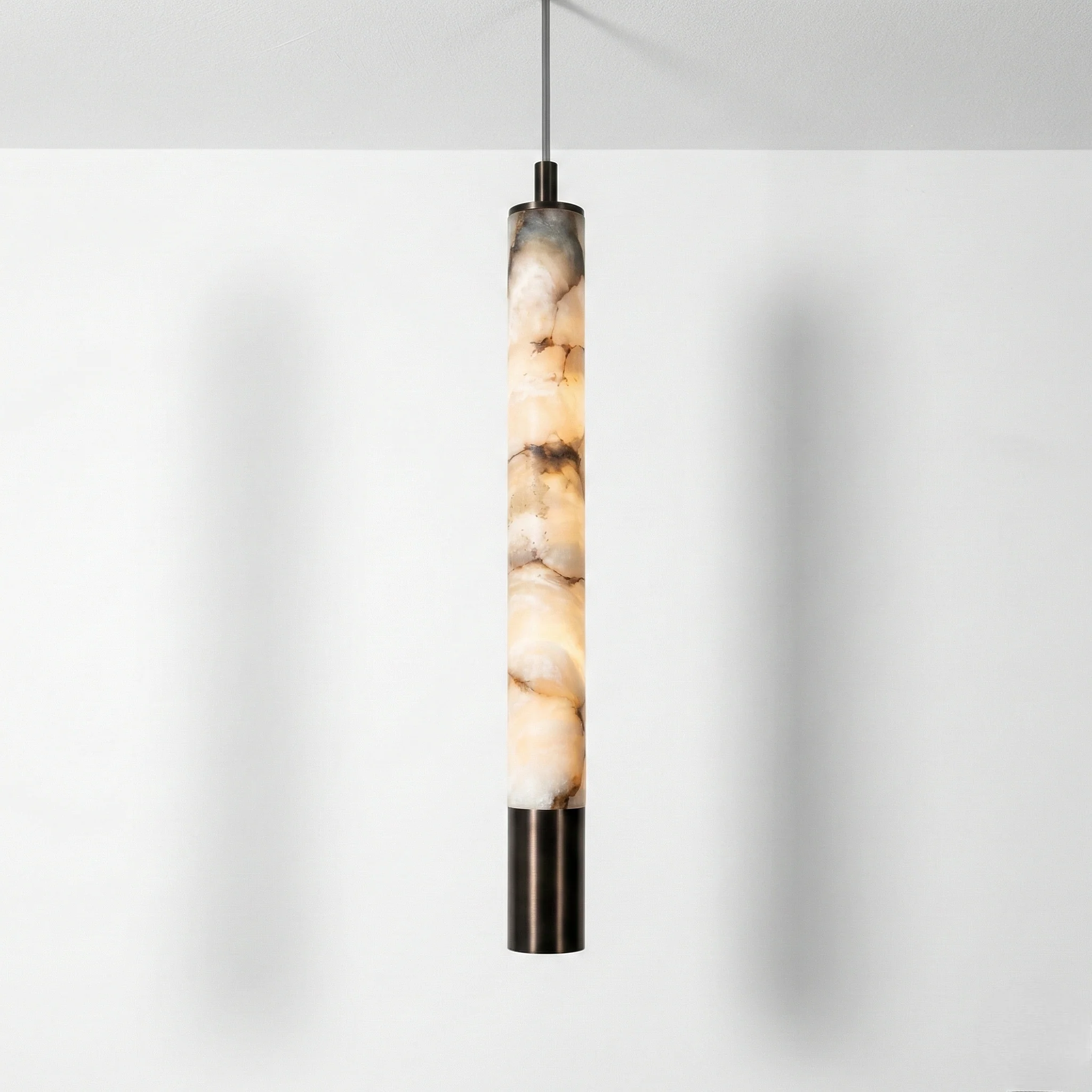 Luminária Pendente Moderna Minimalista Mármore Uvalde