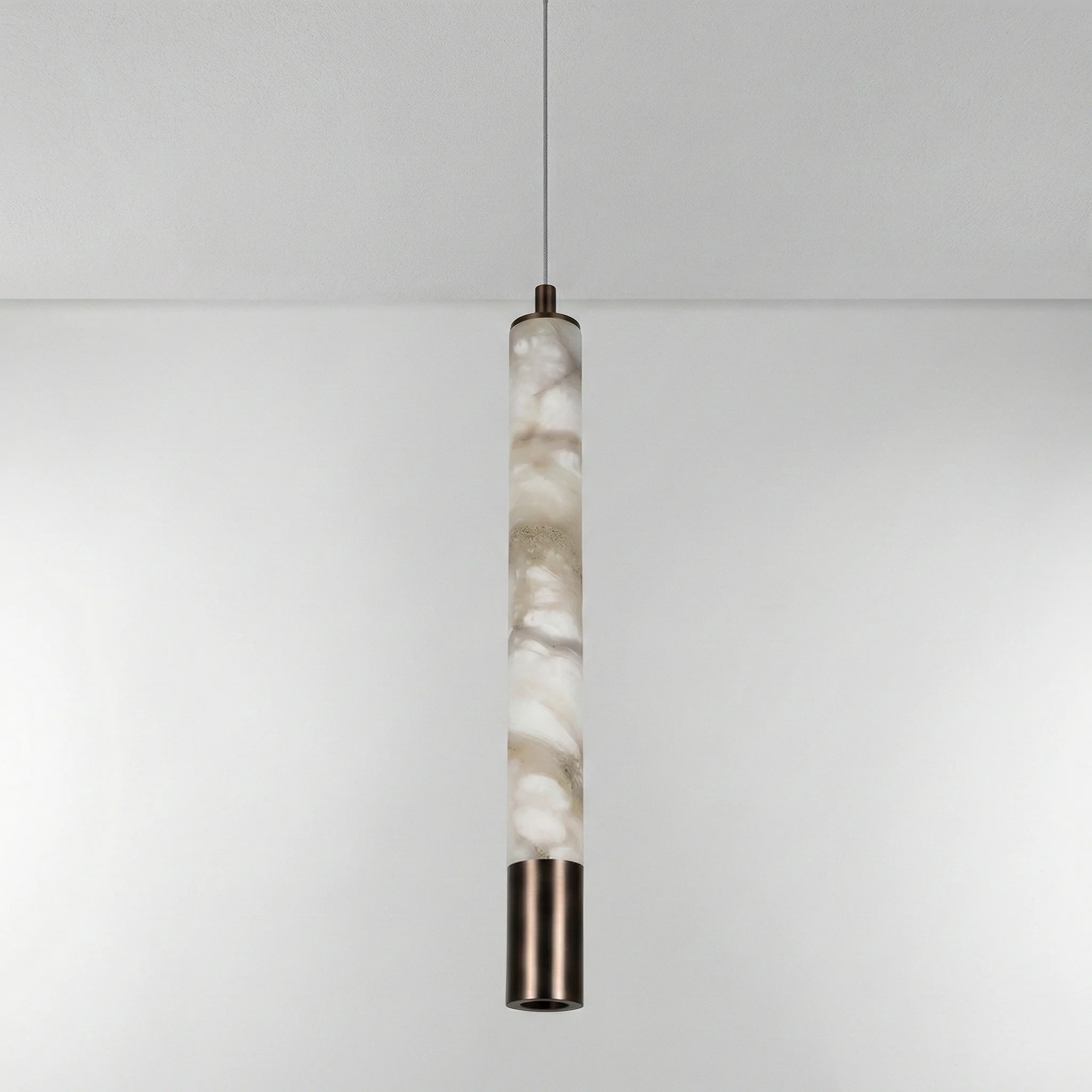 Luminária Pendente Moderna Minimalista Mármore Uvalde - Image 2