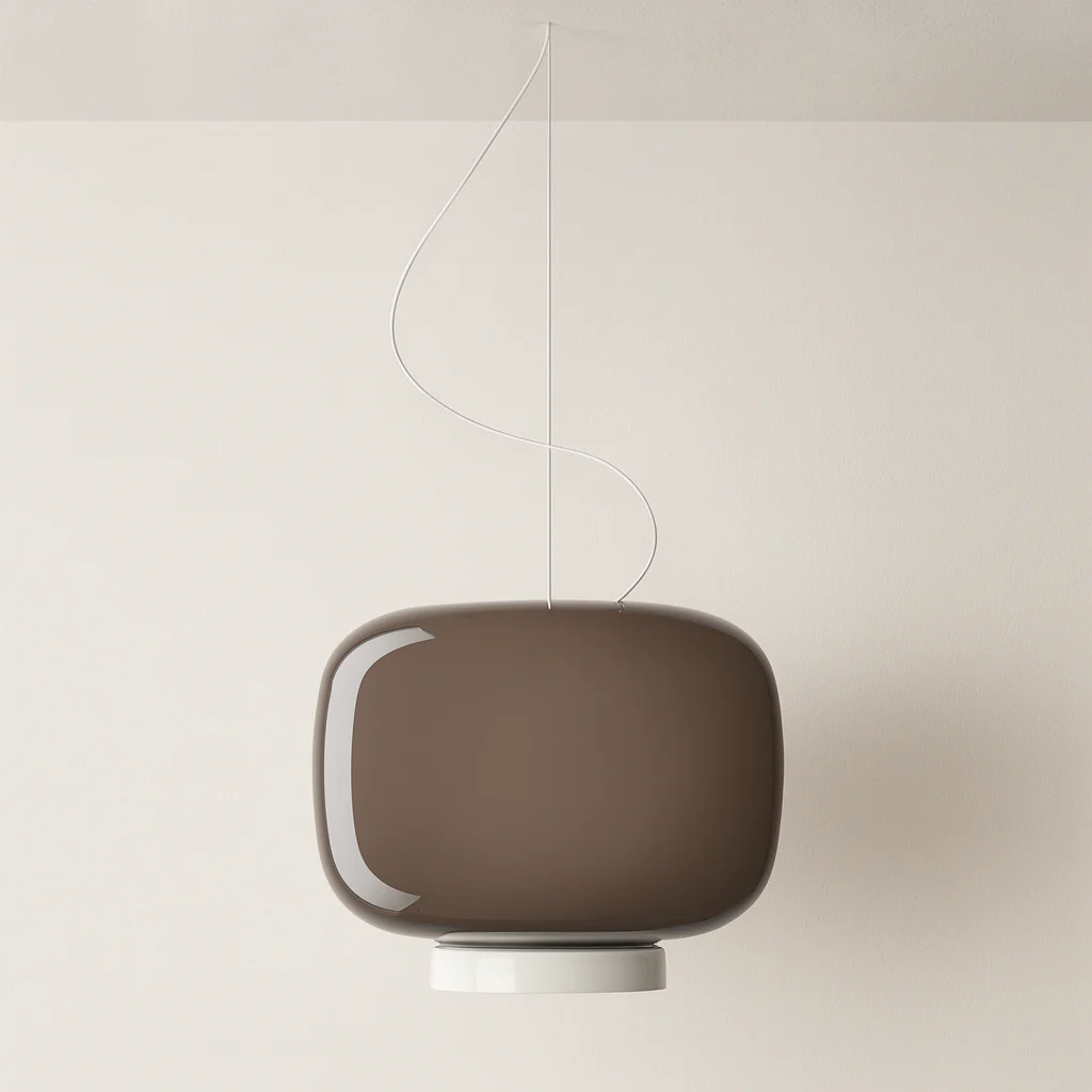 Luminária Pendente Moderno Minimalista Vidro Metal LED Glow - Image 3
