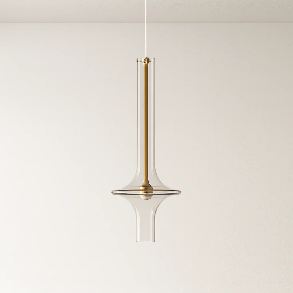 Luminária Pendente Moderno Minimalista Vidro Metal Neat - Image 2