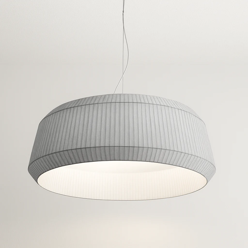 Luminária Pendente Moderno Minimalista Tecido Themes - Image 2