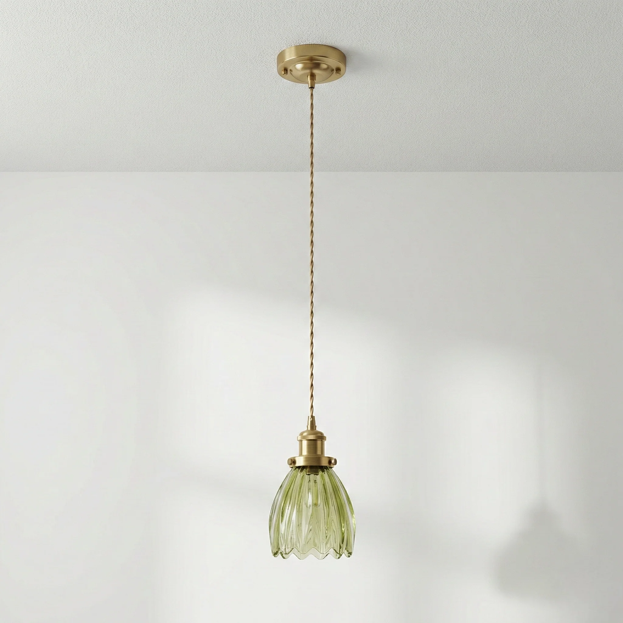 Luminária Pendente Moderna Minimalista Vidro Retrô Abilene