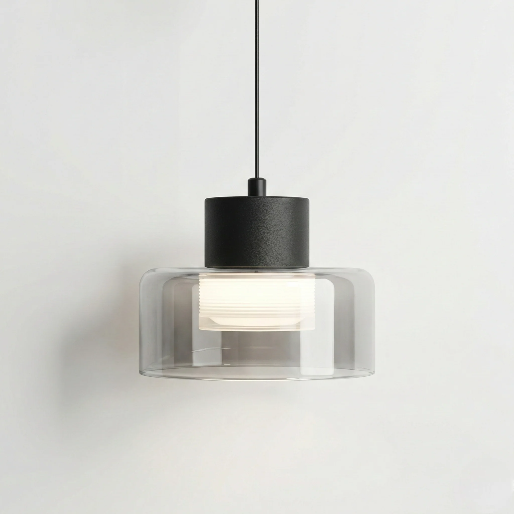 Luminária Pendente Moderna Minimalista Vidro Castle - Image 4