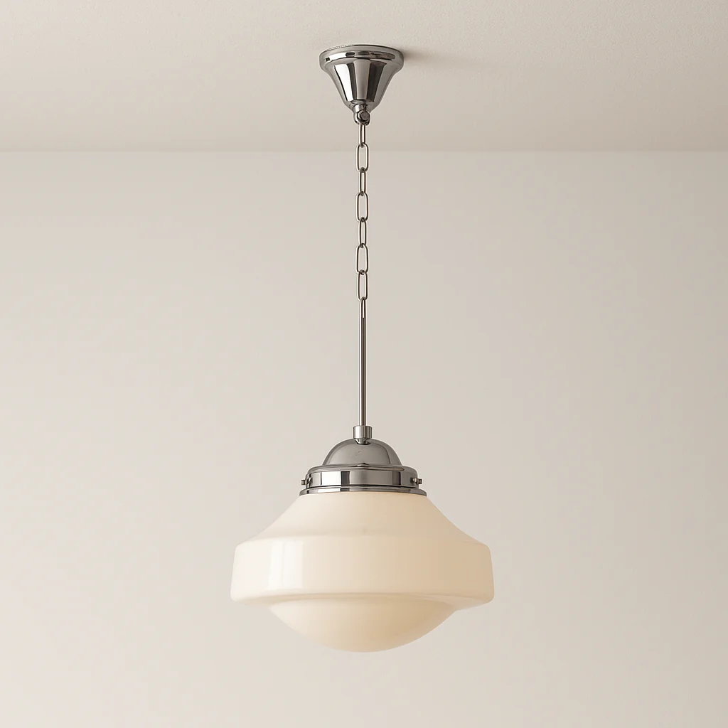Luminária Pendente Retrô Vintage Vidro Metal Rigee - Image 6