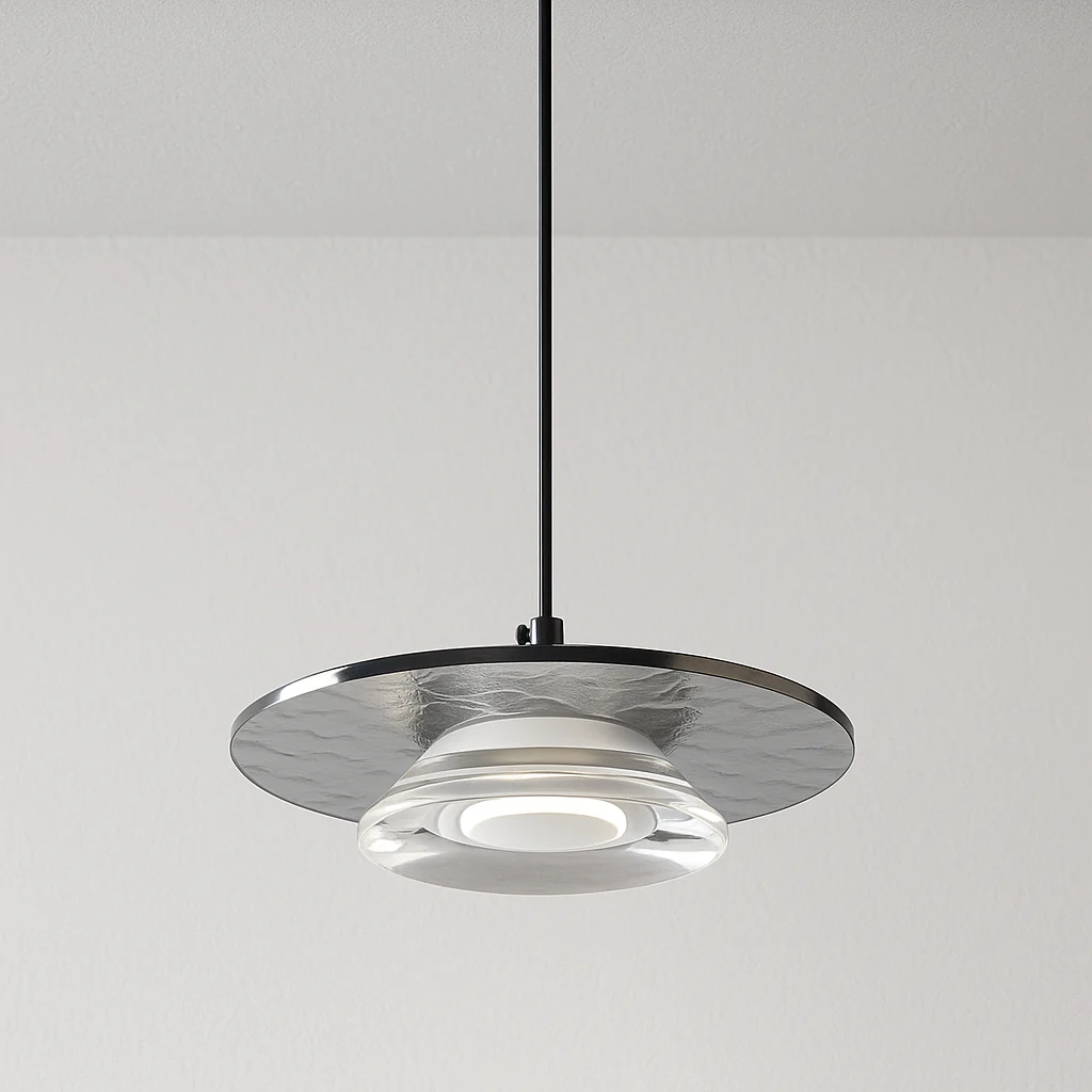 Luminária Pendente Moderno Minimalista Vidro Metal LED Calix - Image 2