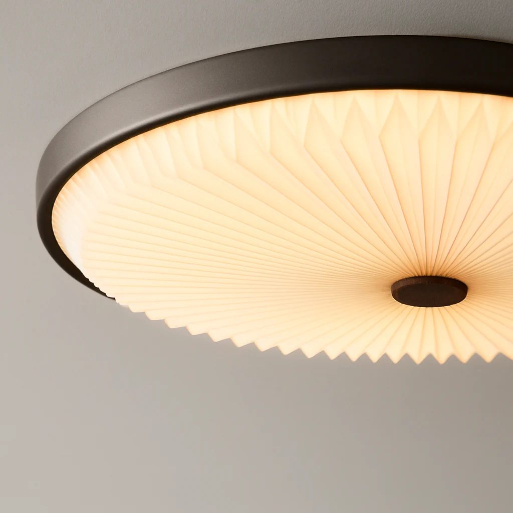Luminária Pendente Moderno Minimalista Madeira Metal LED Daisy - Image 3