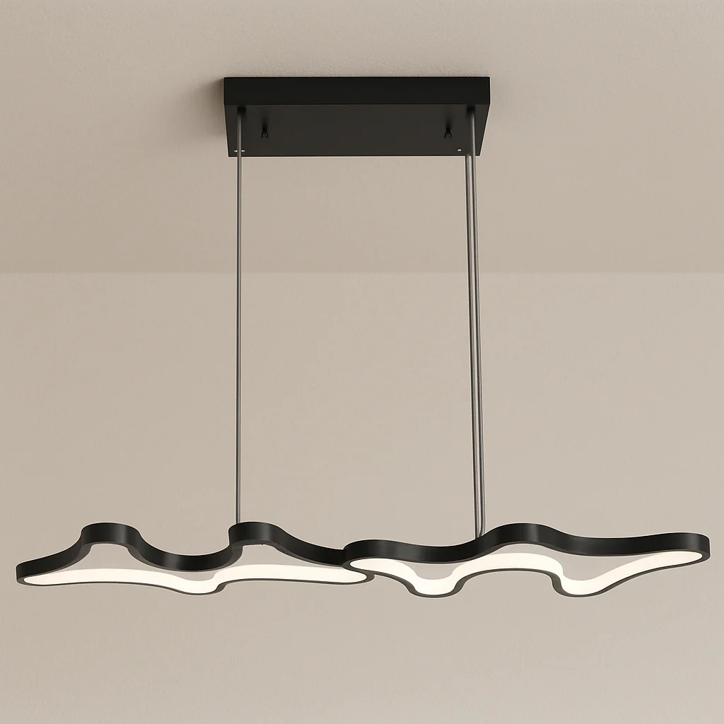 Luminária Pendente Moderno Minimalista Metal Linear LED Hemp - Image 2