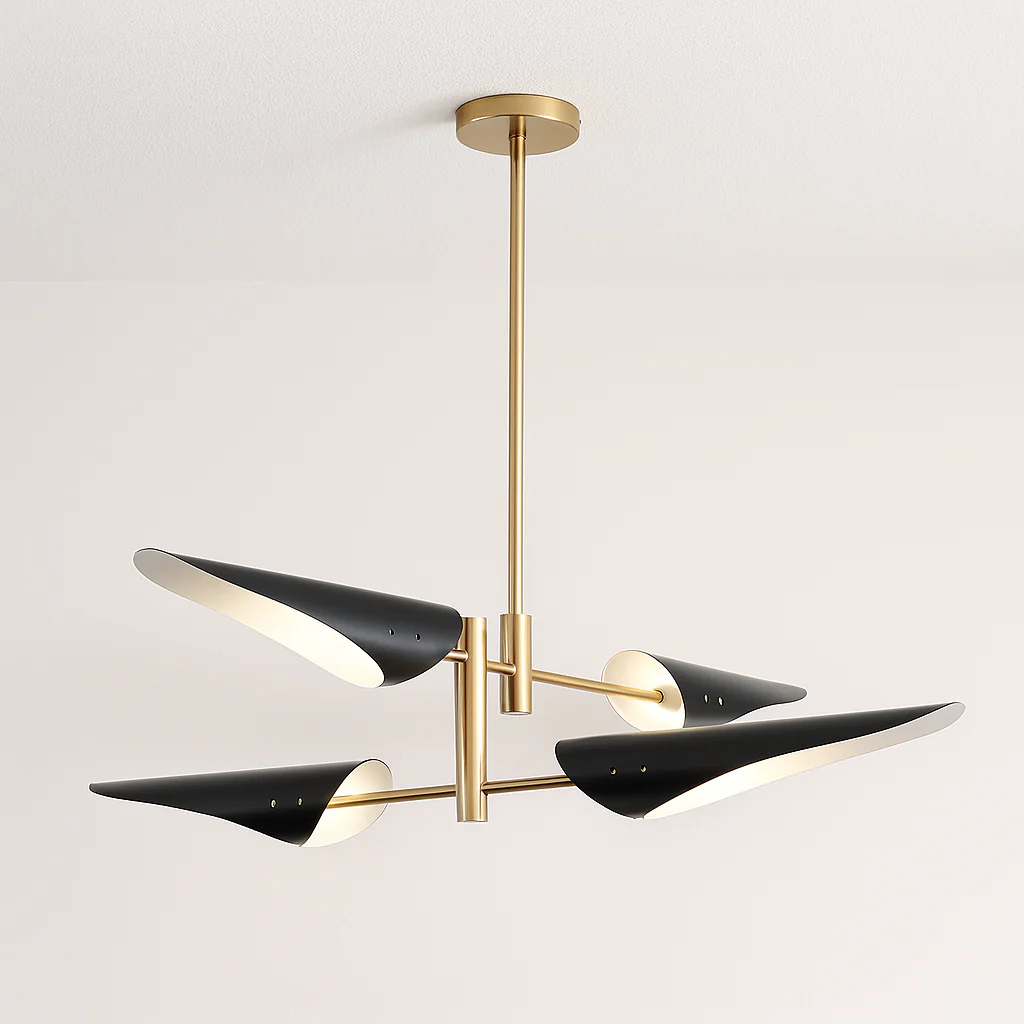 Luminária Pendente Articulado Moderno Minimalista Metal Kunt