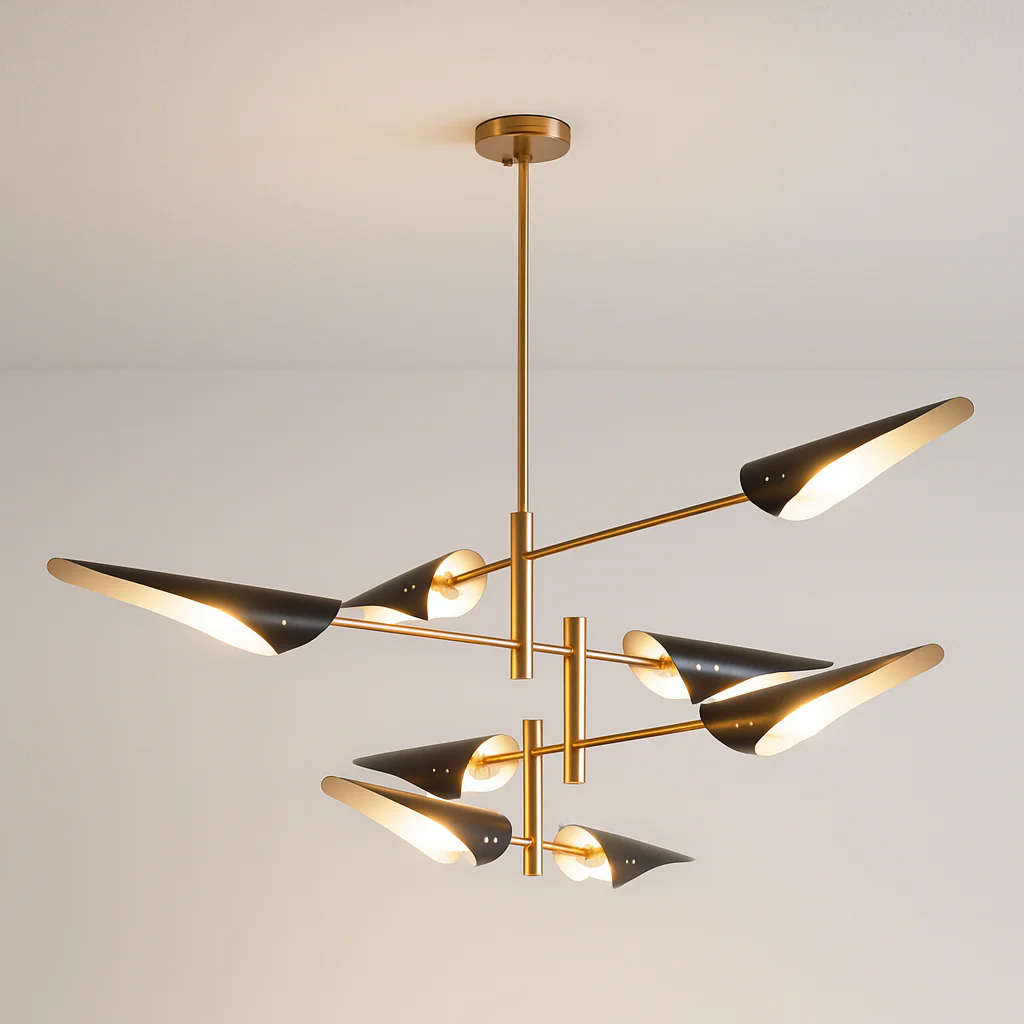 Luminária Pendente Articulado Moderno Minimalista Metal Kunt - Image 3