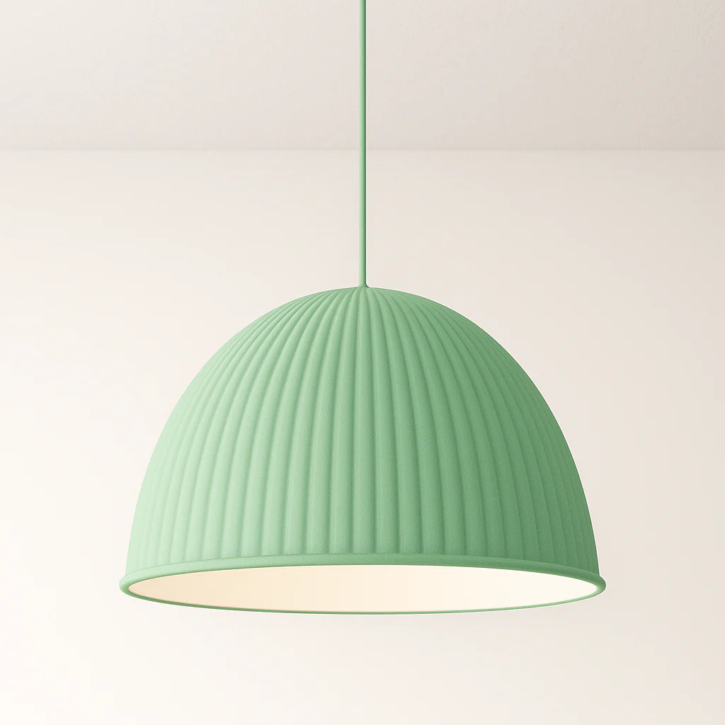 Luminária Pendente Moderno Minimalista Resina Metal Ozza - Image 2