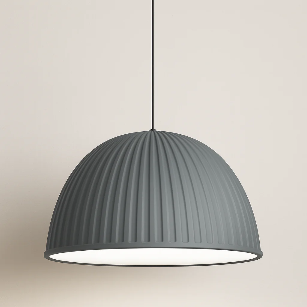 Luminária Pendente Moderno Minimalista Resina Metal Ozza - Image 4