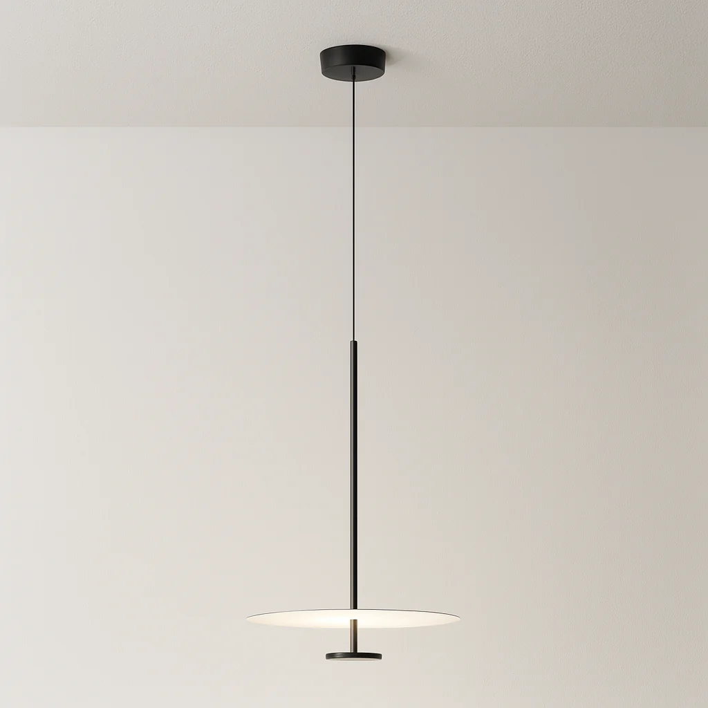 Luminária Pendente Moderno Minimalista Metal Preto LED Litzy - Image 2