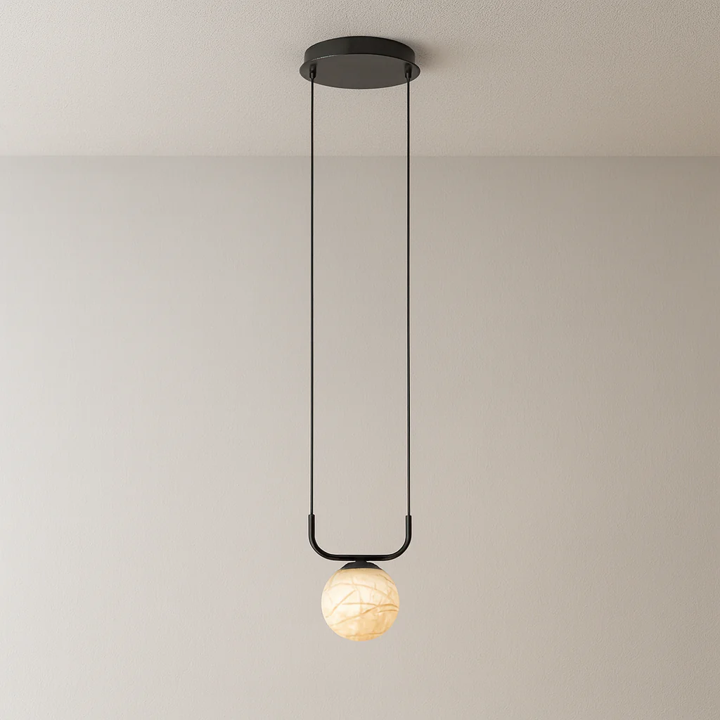 Luminária Pendente Moderno Minimalista Mármore Metal Globos Kose - Image 2