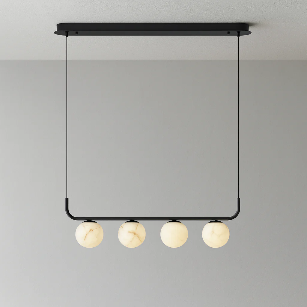 Luminária Pendente Moderno Minimalista Mármore Metal Globos Kose - Image 3