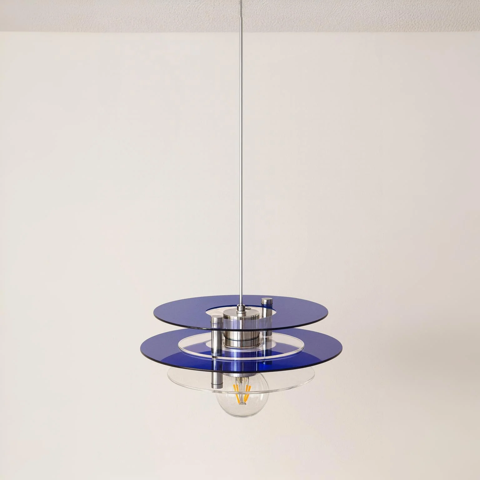 Luminária Pendente Moderno Minimalista Metal Mondrian