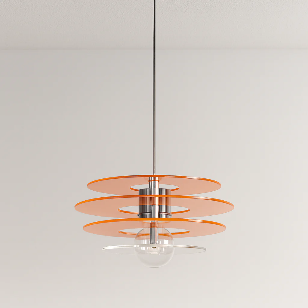 Luminária Pendente Moderno Minimalista Metal Mondrian - Image 3
