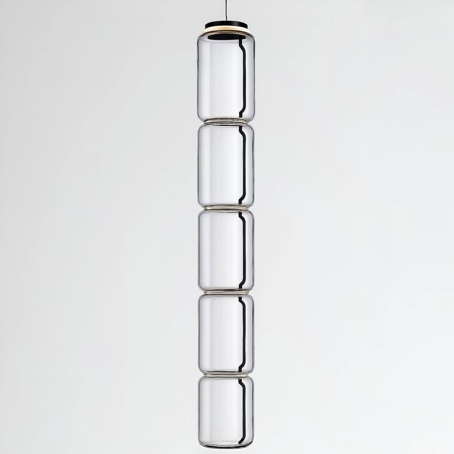 Luminária Pendente Moderno Minimalista Vidro Metal LED Orbi - Image 11