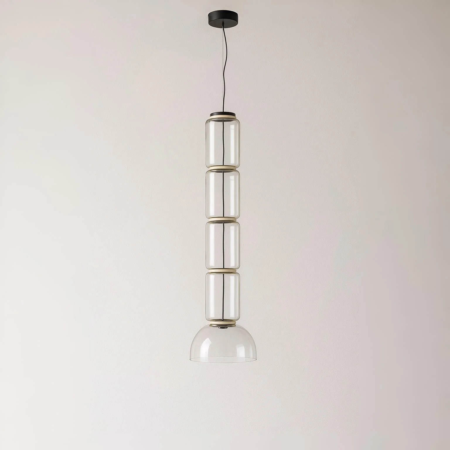 Luminária Pendente Moderno Minimalista Vidro Metal LED Orbi - Image 13