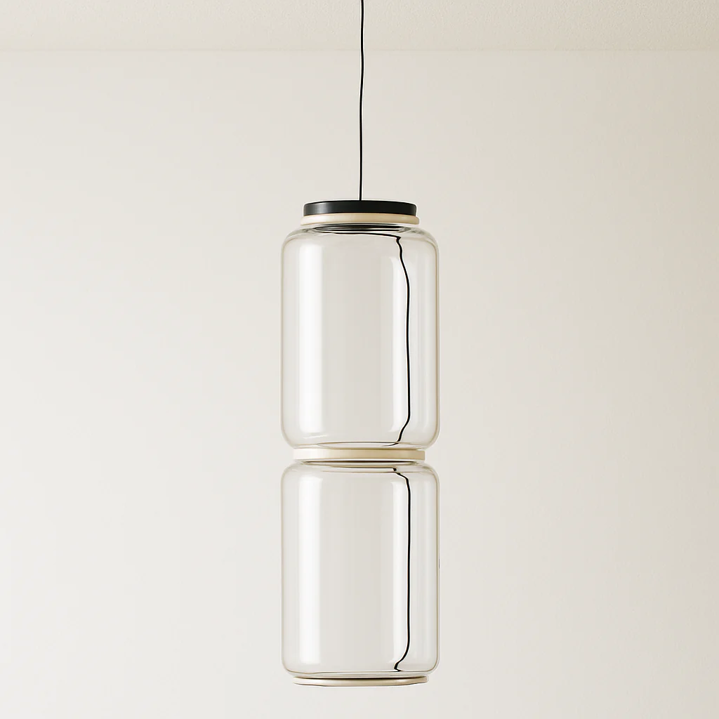 Luminária Pendente Moderno Minimalista Vidro Metal LED Orbi - Image 2