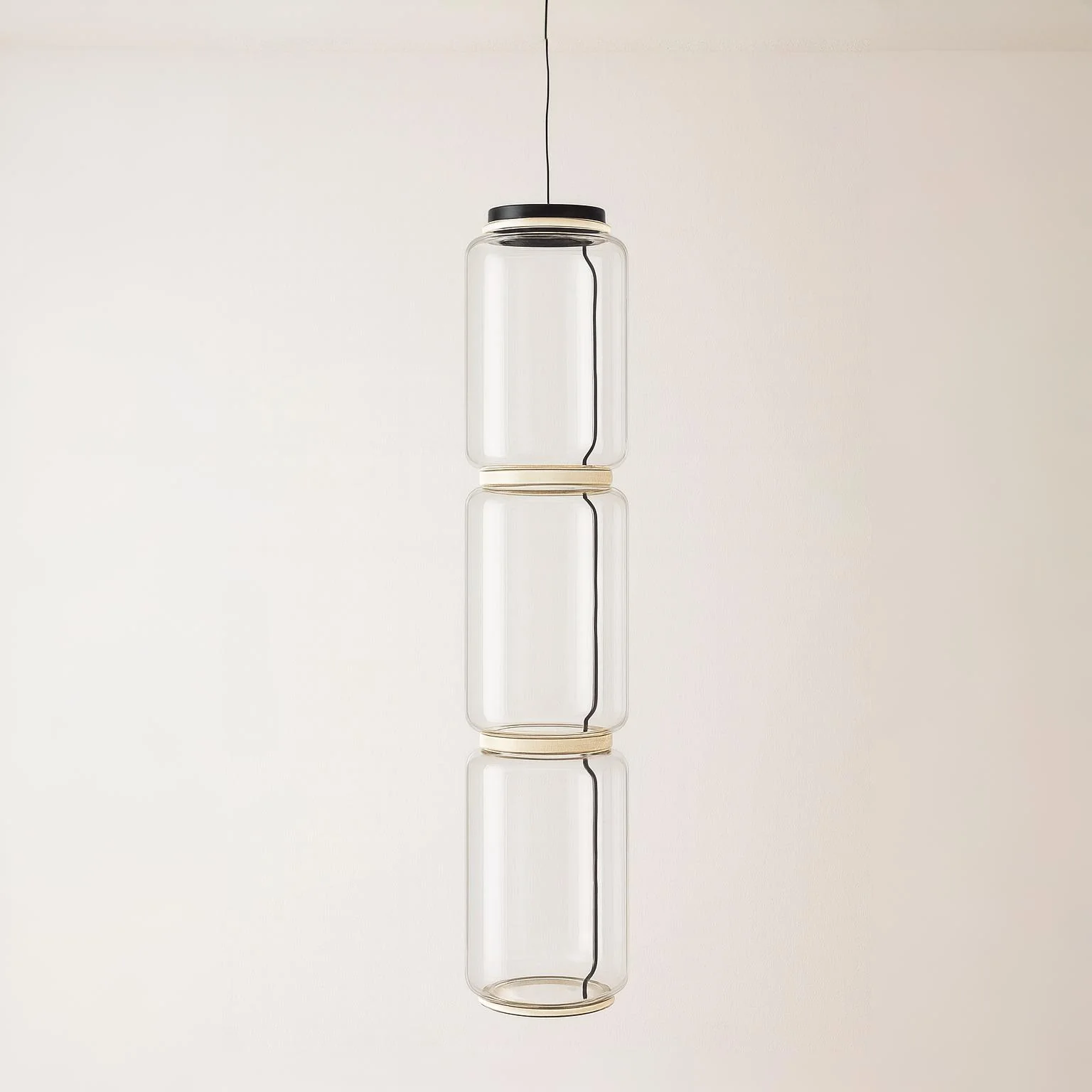 Luminária Pendente Moderno Minimalista Vidro Metal LED Orbi - Image 5