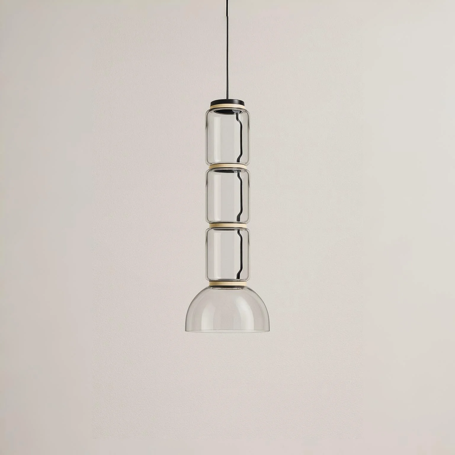 Luminária Pendente Moderno Minimalista Vidro Metal LED Orbi - Image 7