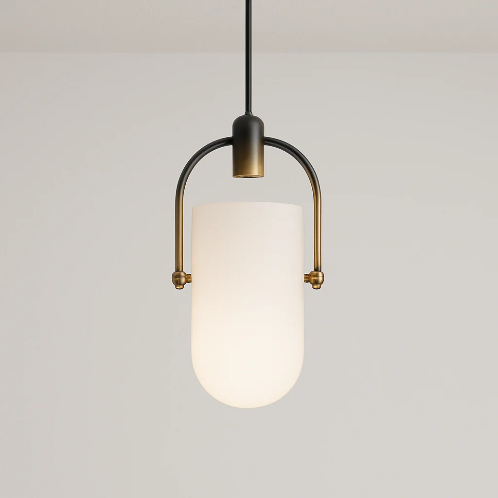 Luminária Pendente Moderno Minimalista Vidro Metal LED Raggan - Image 2