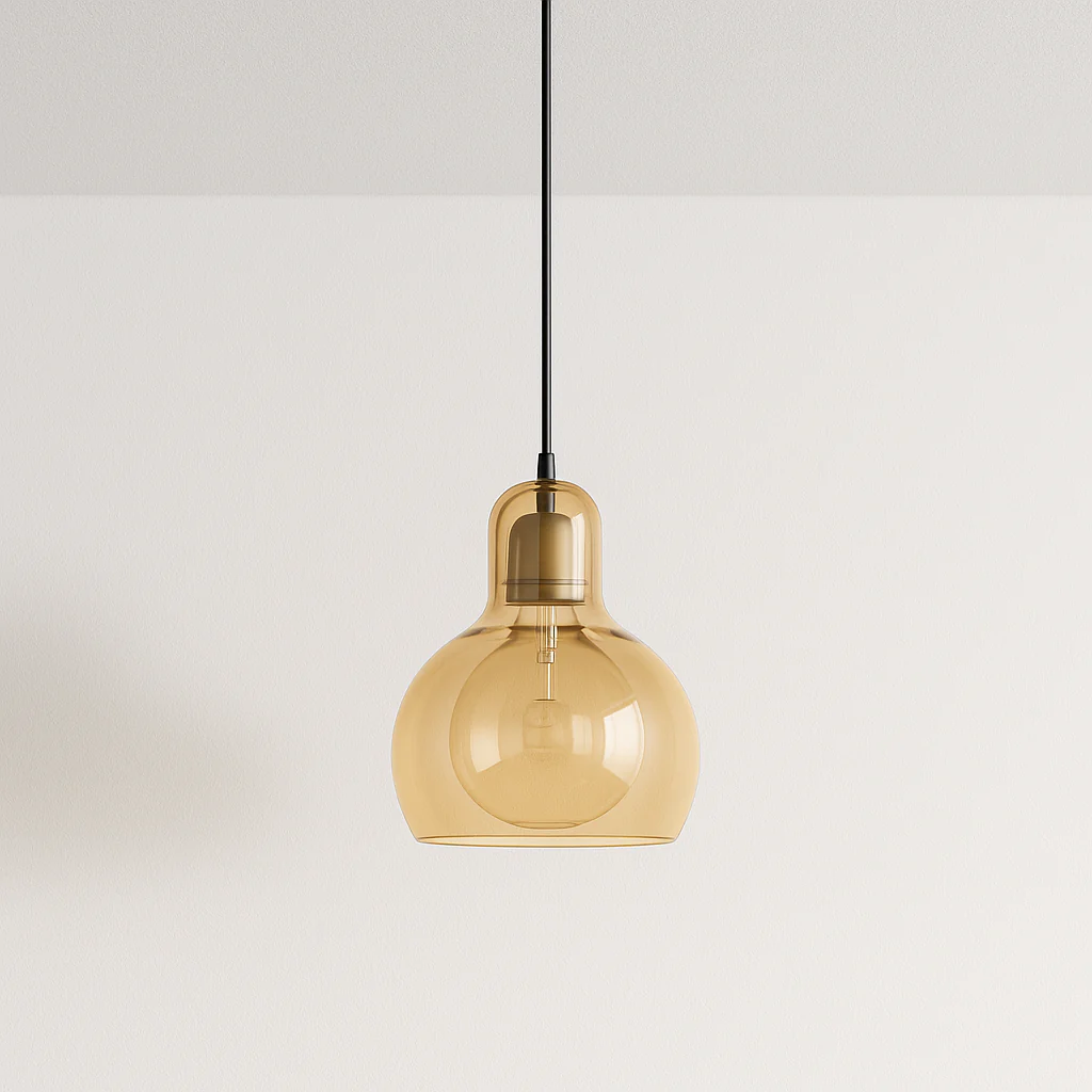 Luminária Pendente Moderno Minimalista Vidro Metal Sienna - Image 2