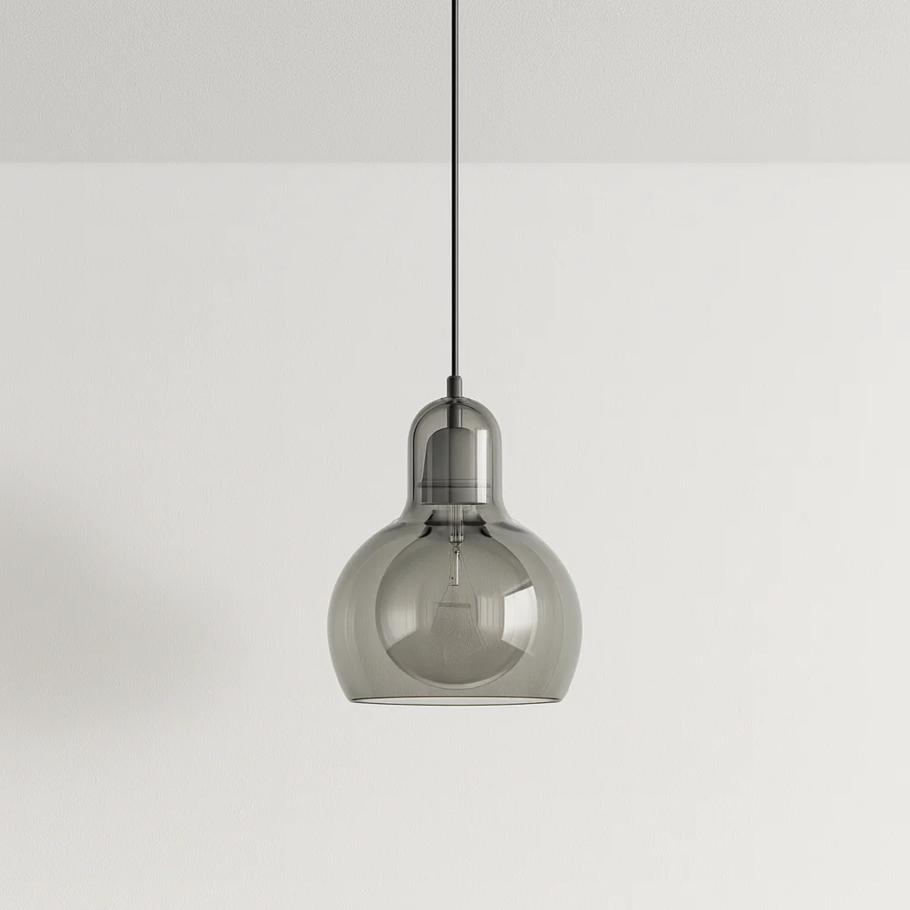 Luminária Pendente Moderno Minimalista Vidro Metal Sienna - Image 3