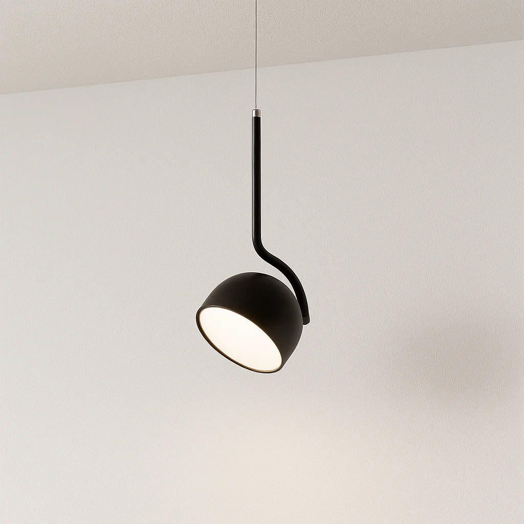 Luminária Pendente Articulado Moderno Minimalista Metal LED Zain