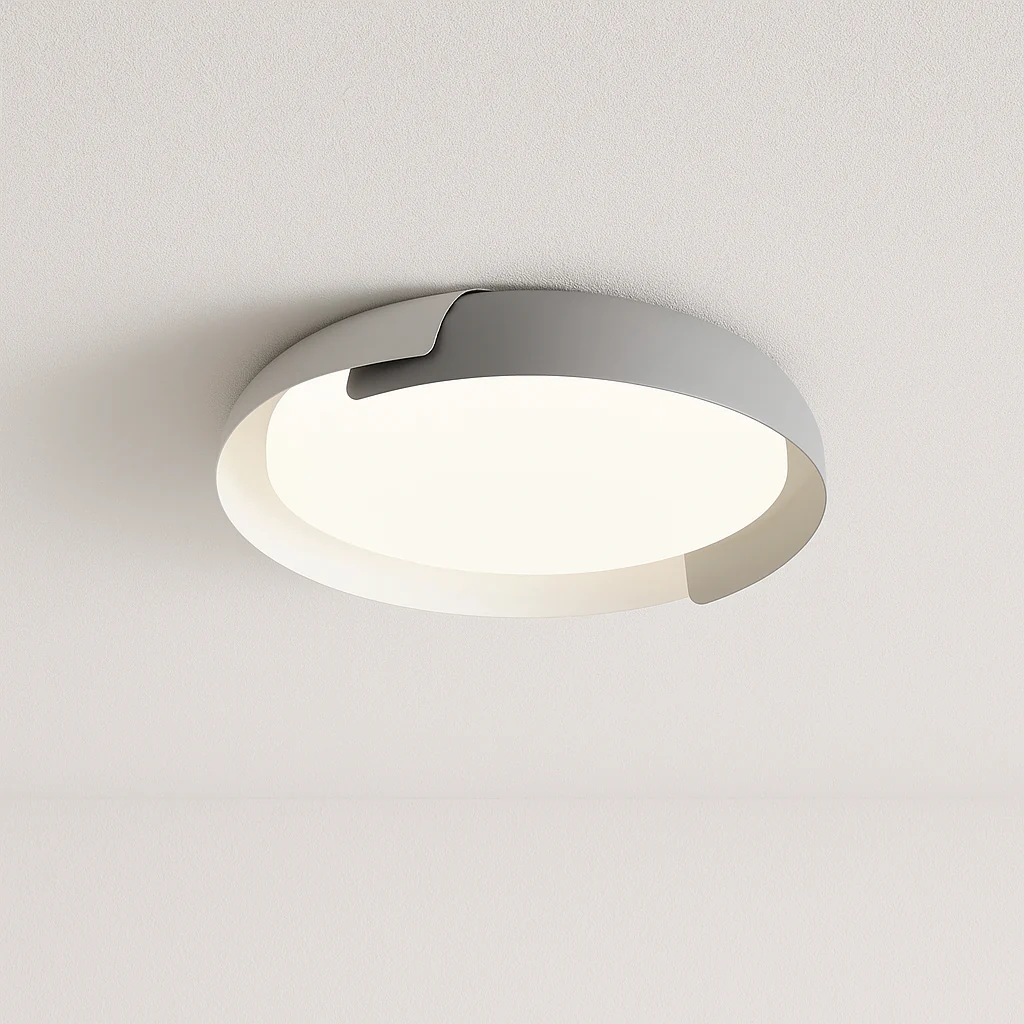 Luminária de Teto Plafon Sobrepor Redondo Moderno Minimalista Metal LED Sable - Image 2