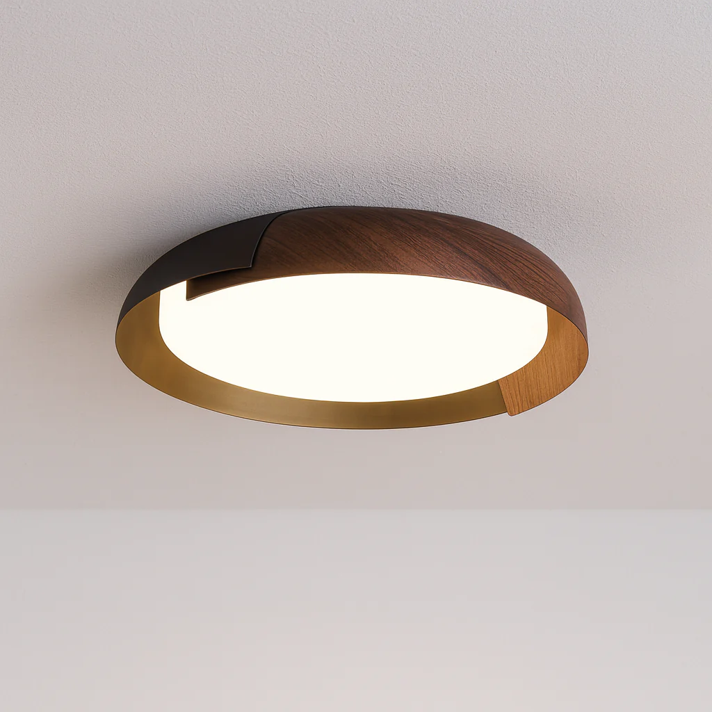 Luminária de Teto Plafon Sobrepor Redondo Moderno Minimalista Metal LED Sable - Image 4
