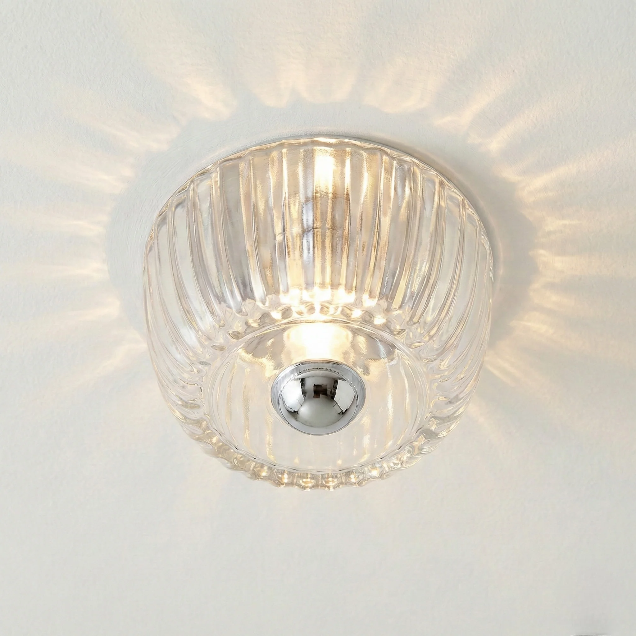 Luminária Plafon Moderna Minimalista Vidro Malgrat - Image 3