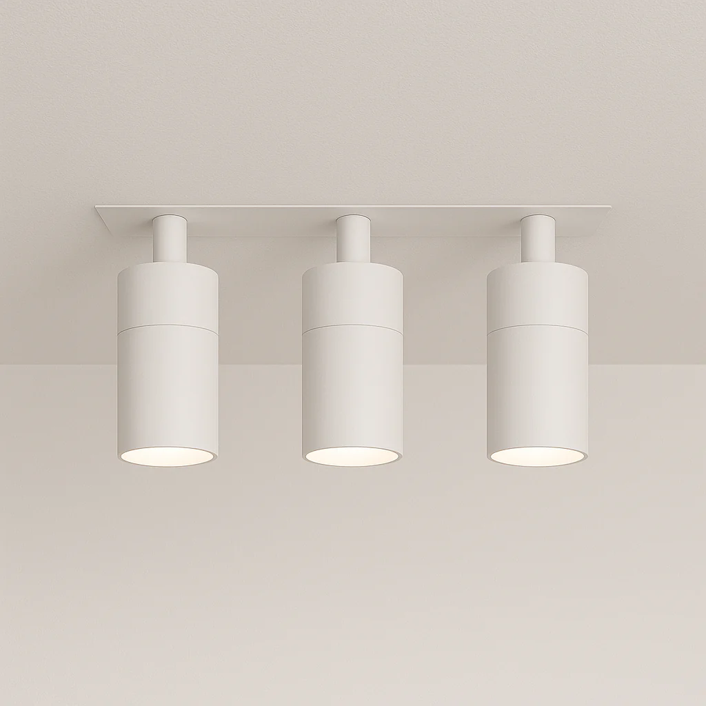 Luminária Spot Embutir Moderno Minimalista Articulada LED Duik Black