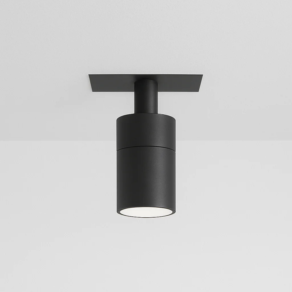 Luminária Spot Embutir Moderno Minimalista Articulada LED Duik Black - Image 4