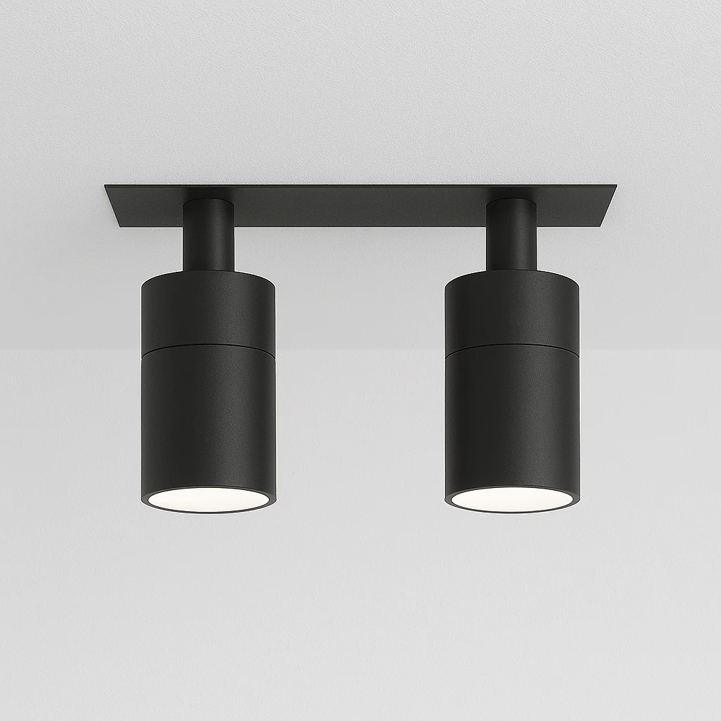 Luminária Spot Embutir Moderno Minimalista Articulada LED Duik Black - Image 5