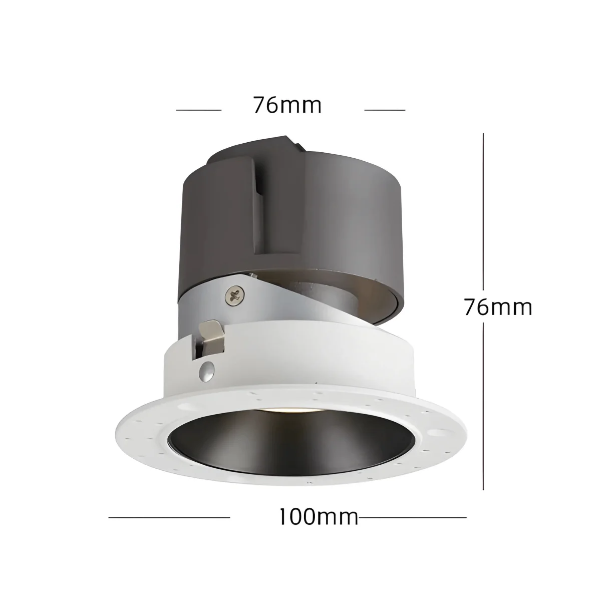 Luminária Spot Embutir No Frame Moderno Recuado Anti-glare LED Alpha - Image 4