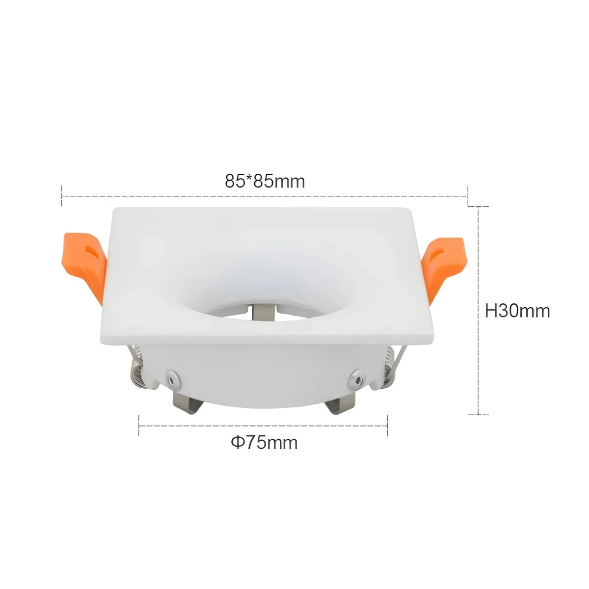 Luminária Spot Embutir Recuado Direcionável Curvado Dicróica GU10 MR16 Phantom - Image 9
