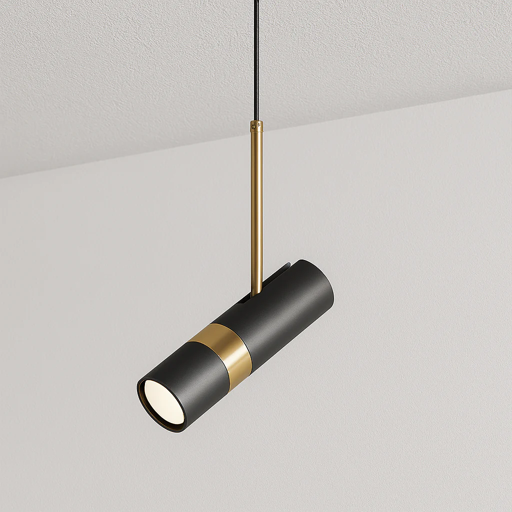 Luminária Pendente Articulado Moderno Minimalista Metal Brooke